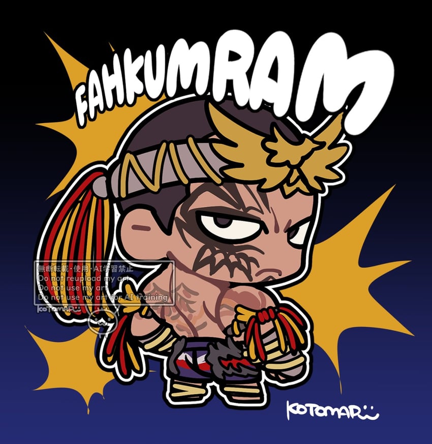 fahkumram (tekken and 1 more) drawn by kotorai