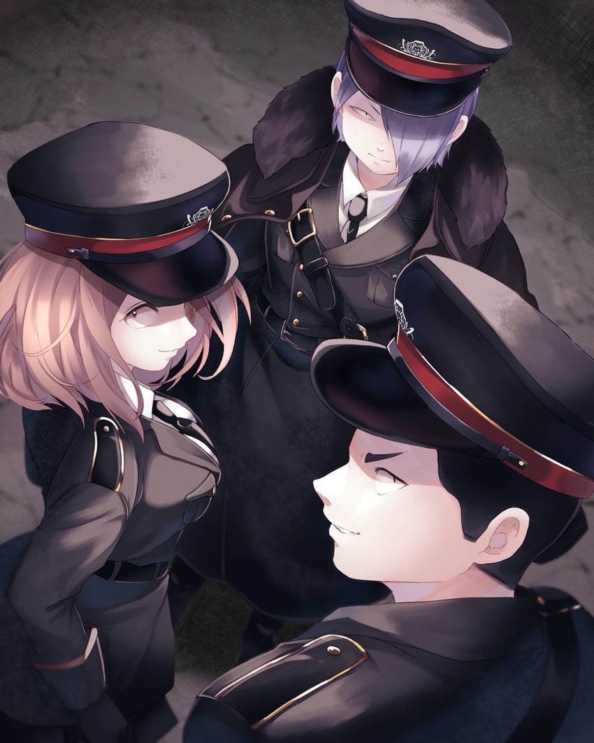 utsushimi kemii, shishikura seiji, and yoarashi inasa (boku no hero academia) drawn by chikuwa_savy