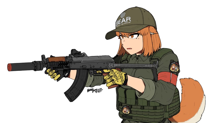 bangdog (original and 1 more) drawn by bangdog