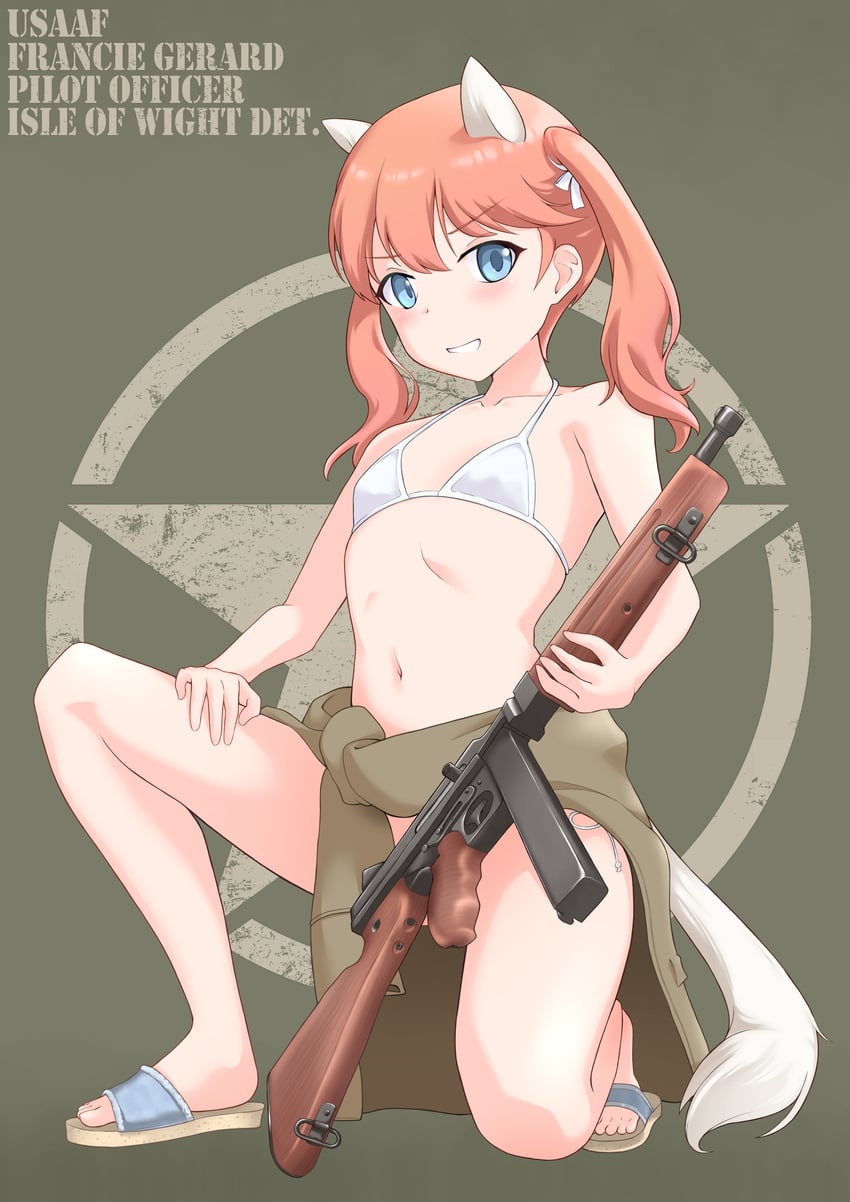 francie gerard (world witches series and 1 more) drawn by kuni-kun