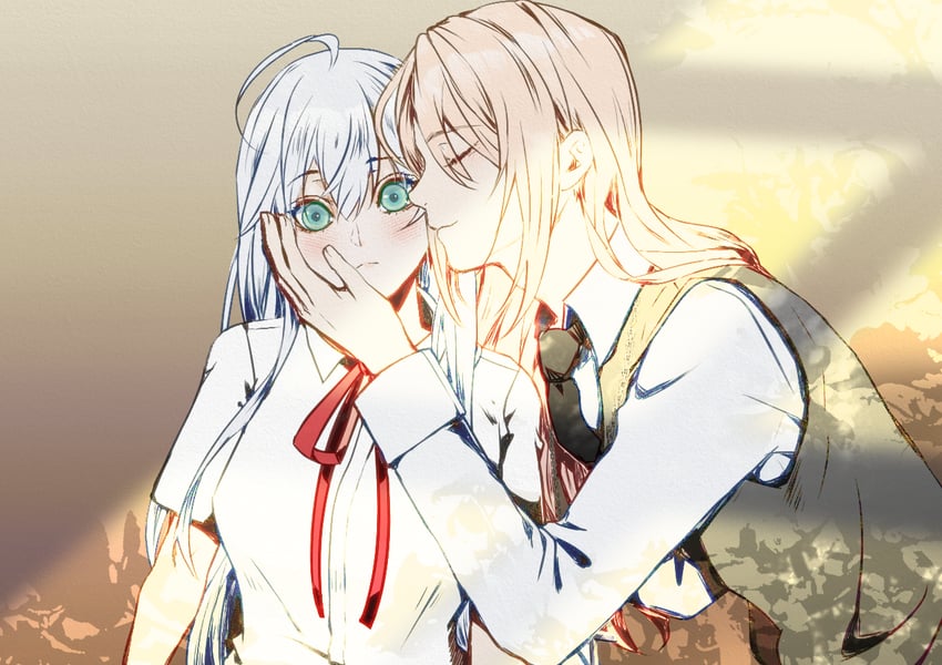 player character and sydney (original and 1 more) drawn by bedge