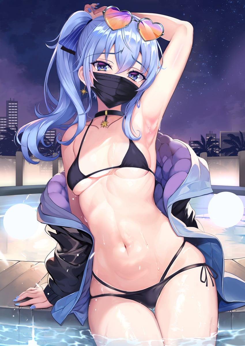 hoshimachi suisei (hololive) drawn by sugiki