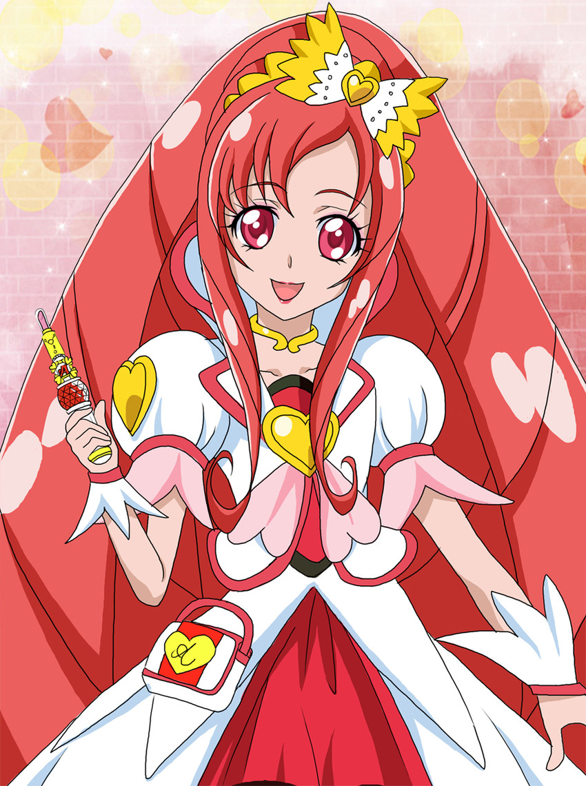 madoka aguri and cure ace (precure and 1 more) drawn by masako_(sabotage-mode)