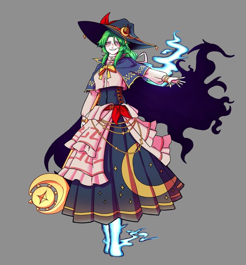 mima (touhou) drawn by skippeaccented