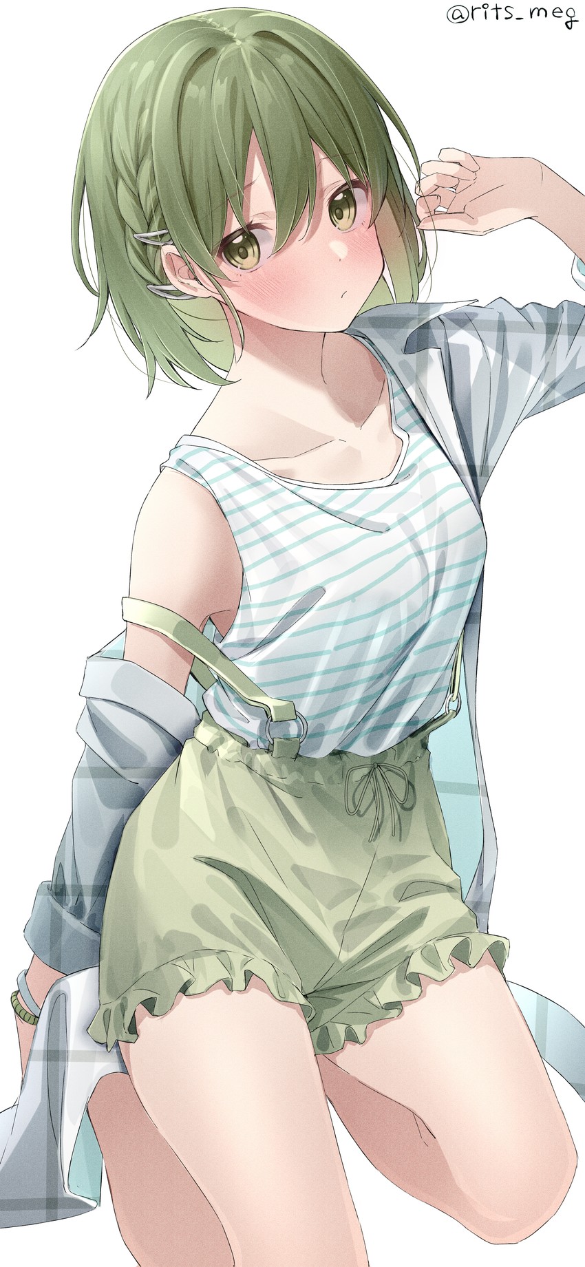 nanakusa nichika (idolmaster and 1 more) drawn by kawai_ritsu_(rits_meg)