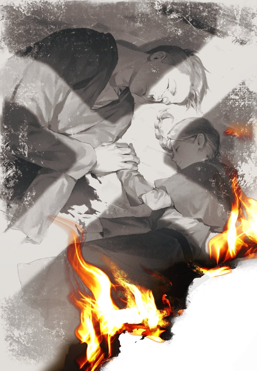 jolenta and nowak (chi.: chikyuu no undou ni tsuite) drawn by kakuzta