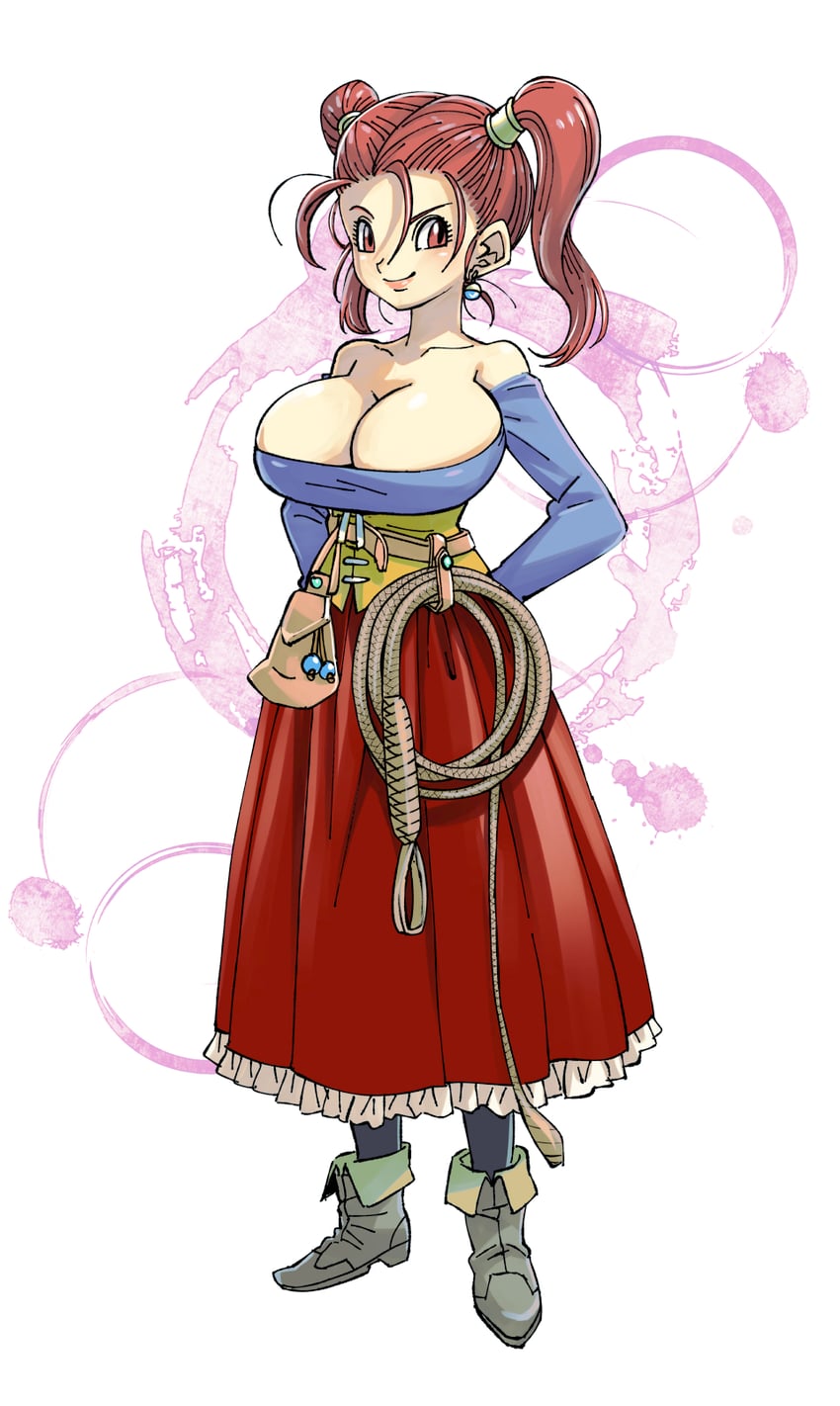 jessica albert (dragon quest and 1 more) drawn by muramasa_mikado