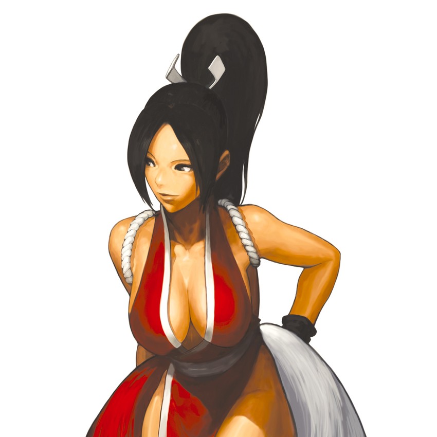shiranui mai (the king of fighters and 3 more) drawn by nona