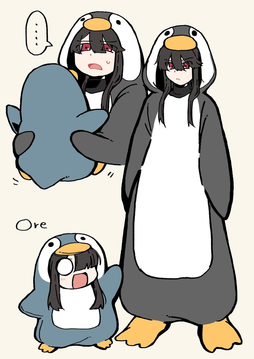 oda nobunaga and mini nobu (fate and 1 more) drawn by goma1021