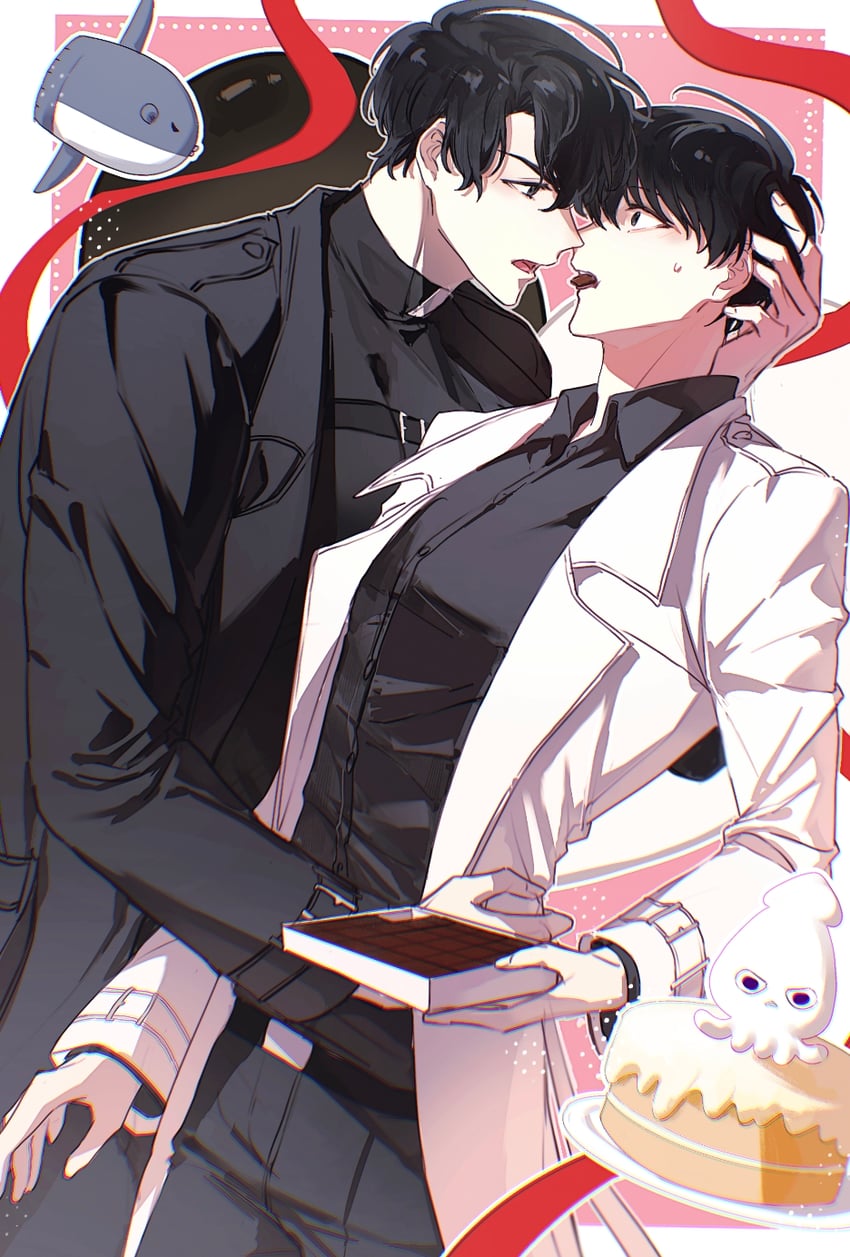 kim dokja and yoo joonghyuk (omniscient reader's viewpoint) drawn by ryouun