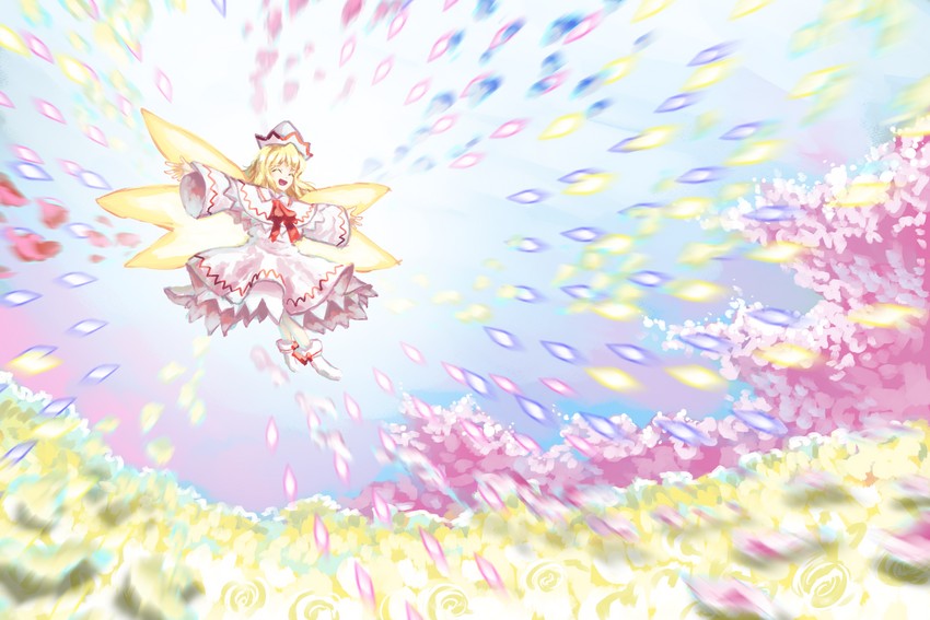 lily white (touhou and 1 more) drawn by sunnysideup