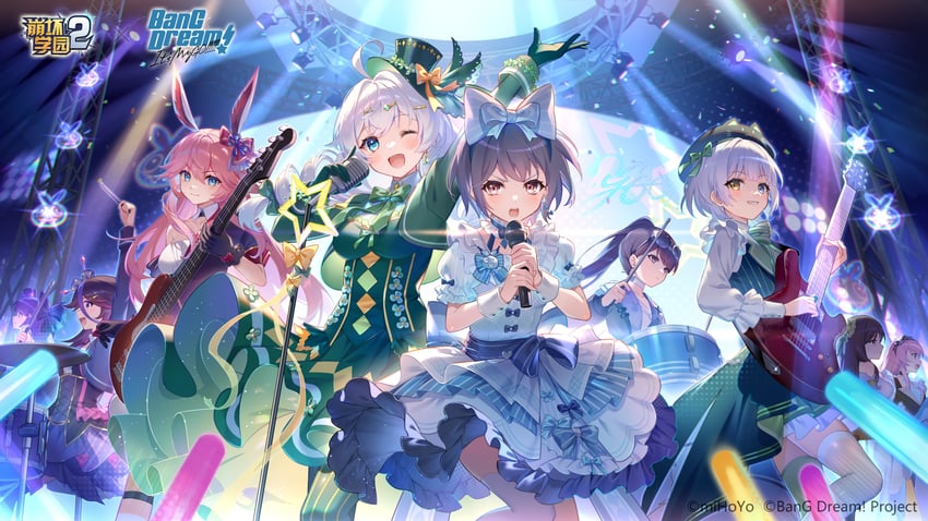 chihaya anon, nagasaki soyo, kiana kaslana, shiina taki, raiden mei, and 4 more (honkai and 3 more)