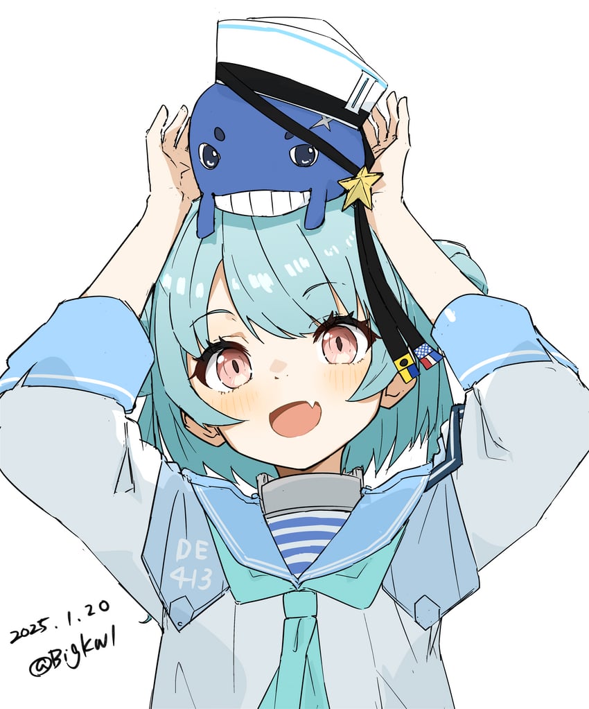 samuel b. roberts and little blue whale (kantai collection) drawn by bigkwl