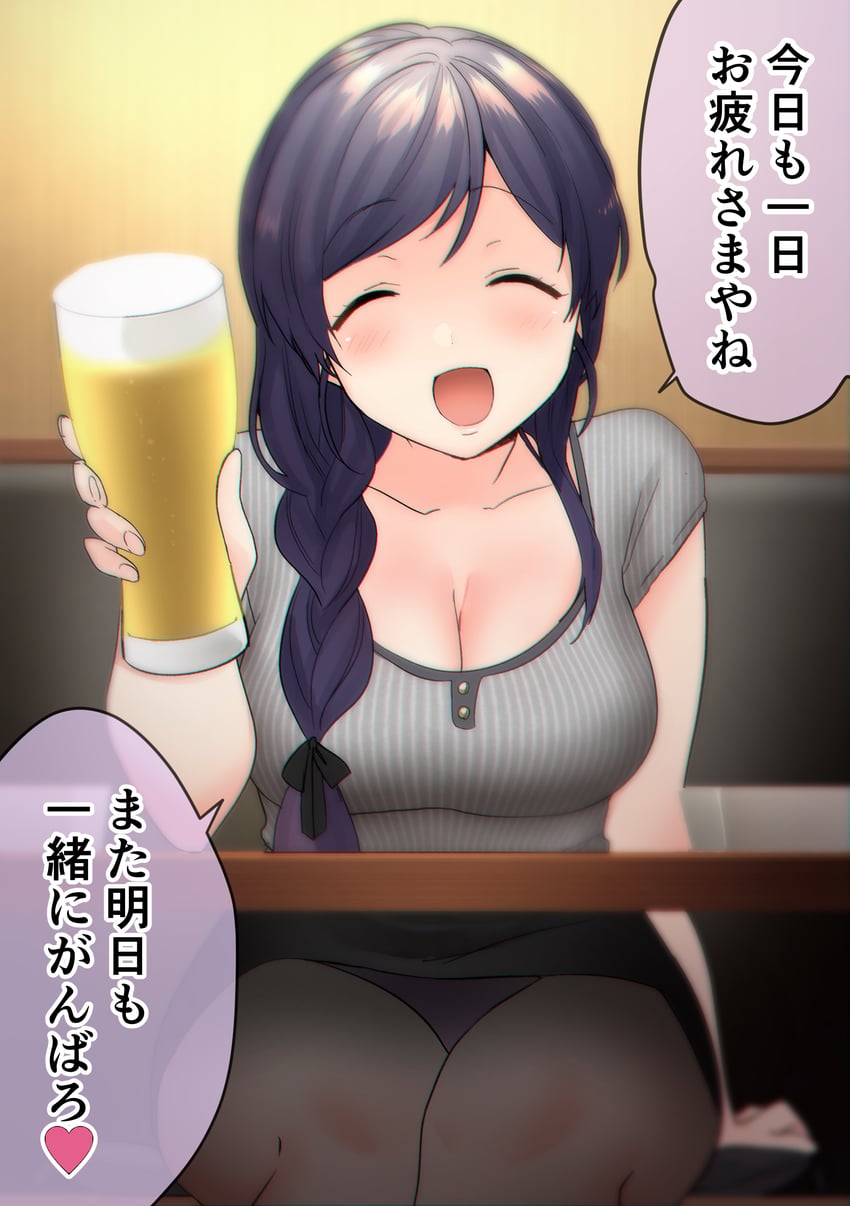 tojo nozomi (love live! and 1 more) drawn by kazepana