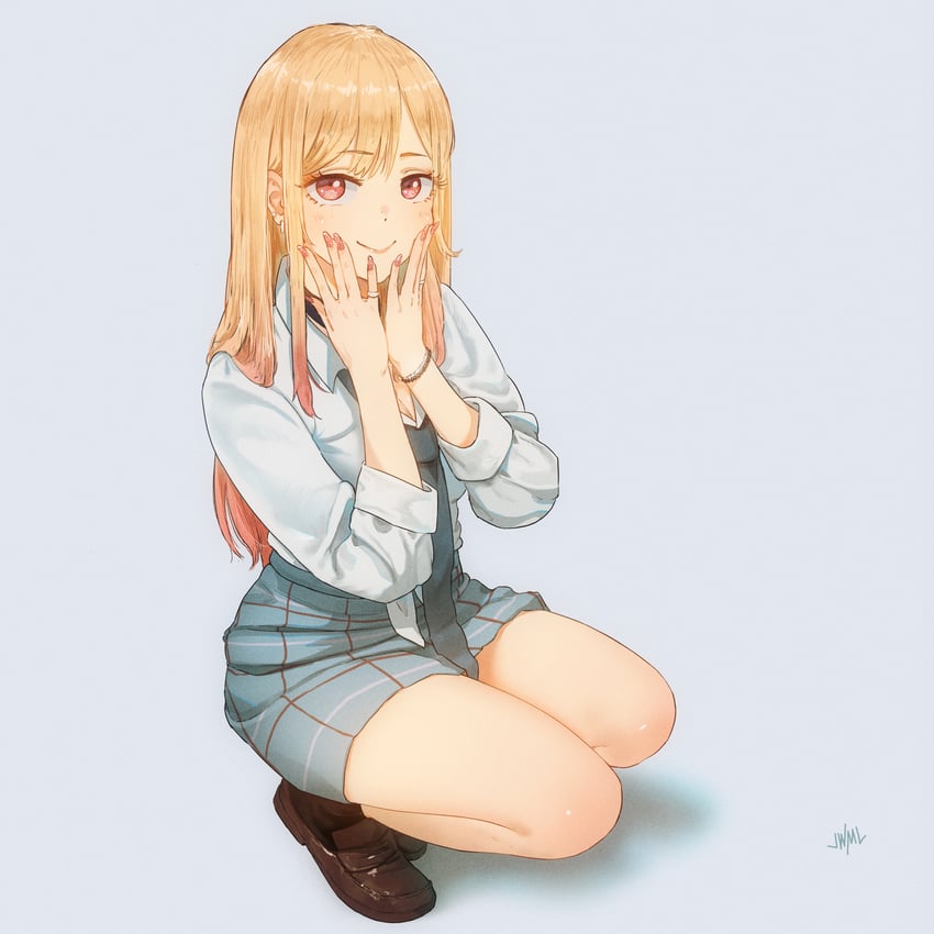 kitagawa marin (sono bisque doll wa koi wo suru) drawn by justin_leyva_(steamy_tomato)