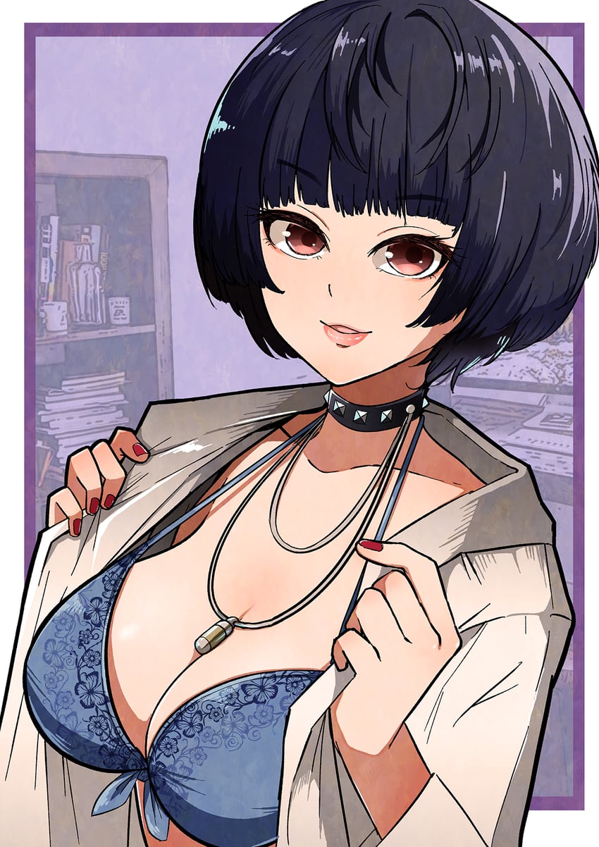 takemi tae (persona and 1 more) drawn by osusowake