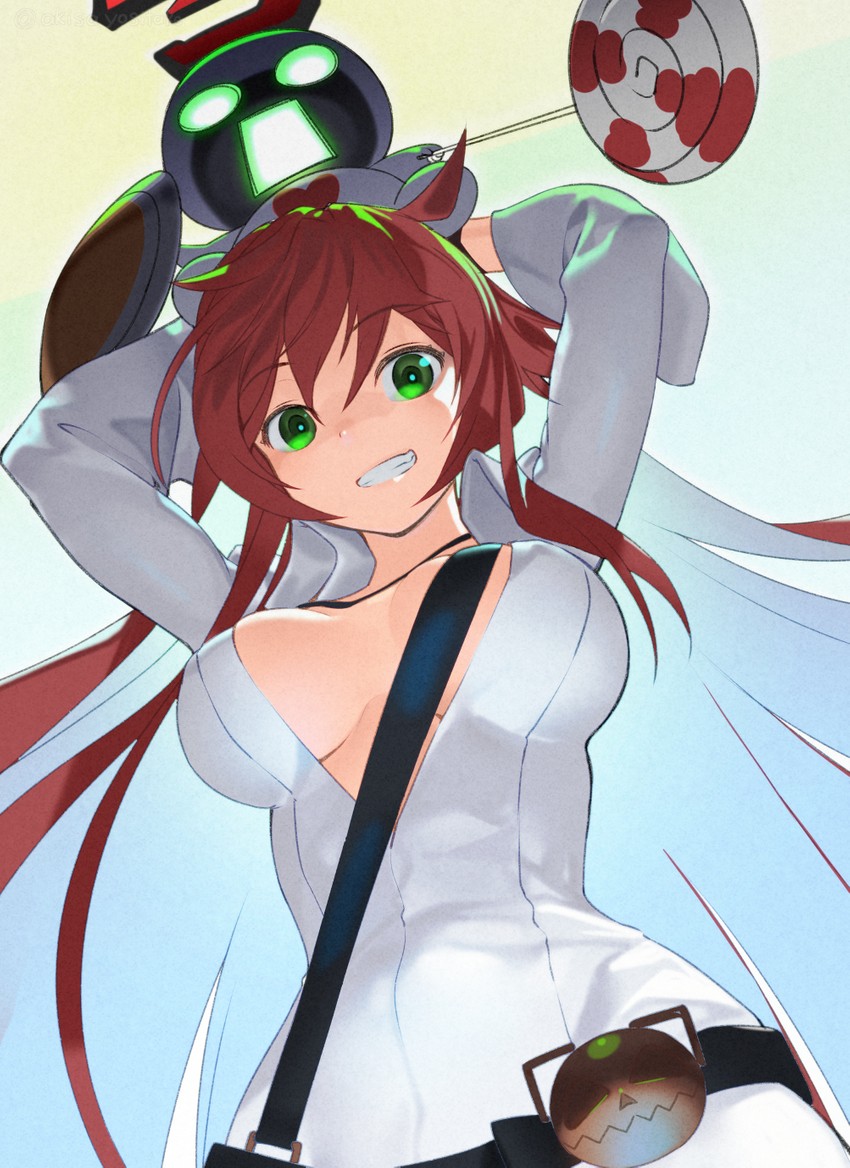jack-o' valentine and knight servant (guilty gear) drawn by akisa_yositake