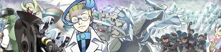 n, ghetsis, kyurem, colress, team plasma grunt, and 4 more (pokemon and 1 more) drawn by ariga_hitoshi