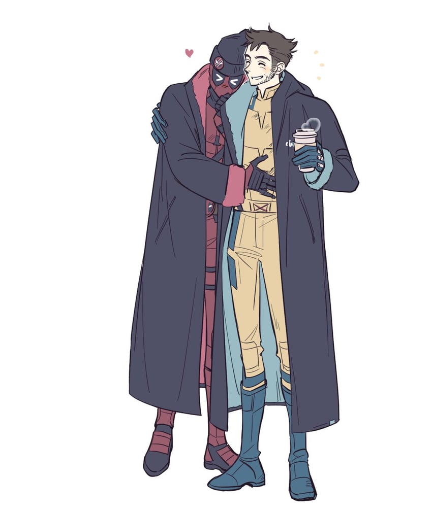 wolverine and deadpool (marvel and 3 more) drawn by skdlfjgrp