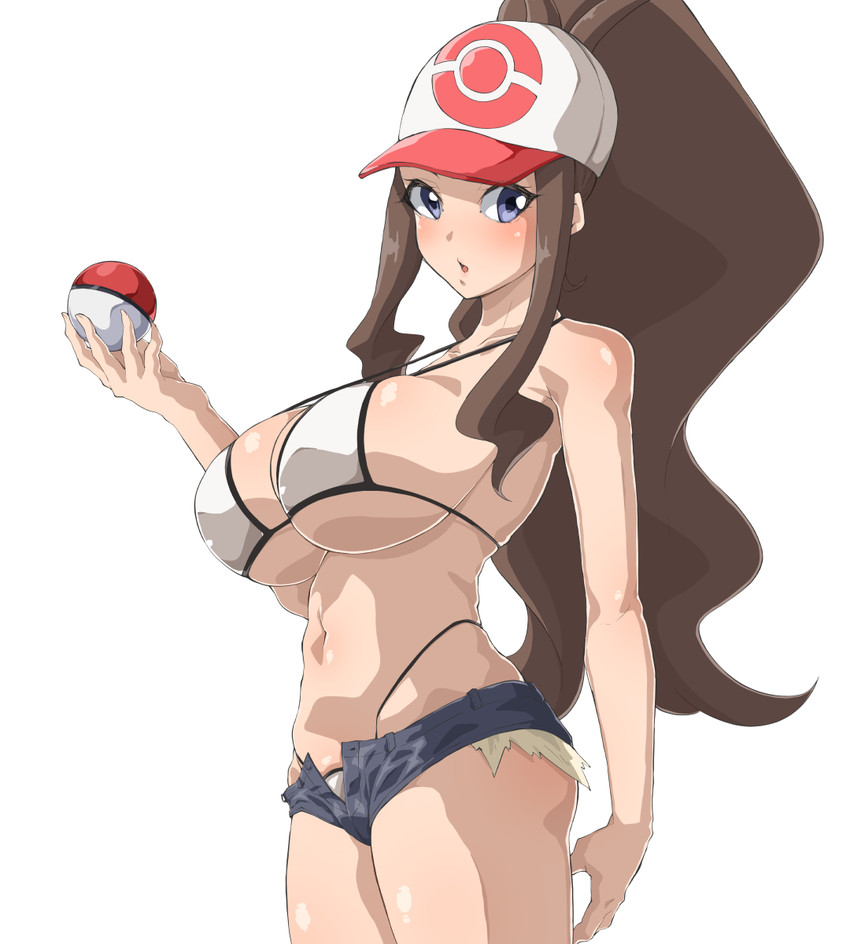 hilda (pokemon and 1 more) drawn by nanashi_maru