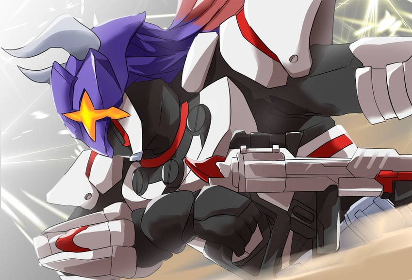 kamen rider buffa (kamen rider and 1 more) drawn by miyabi_(037)