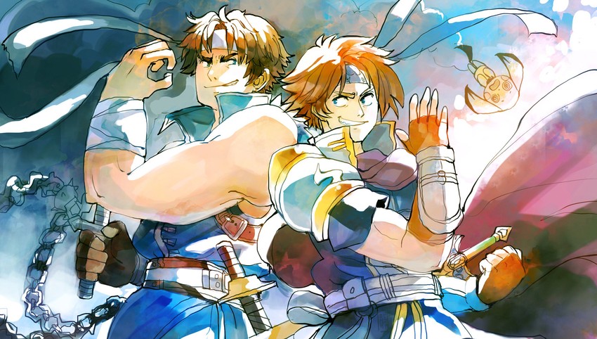pichu, roy, and richter belmont (pokemon and 5 more) drawn by lady_kuki