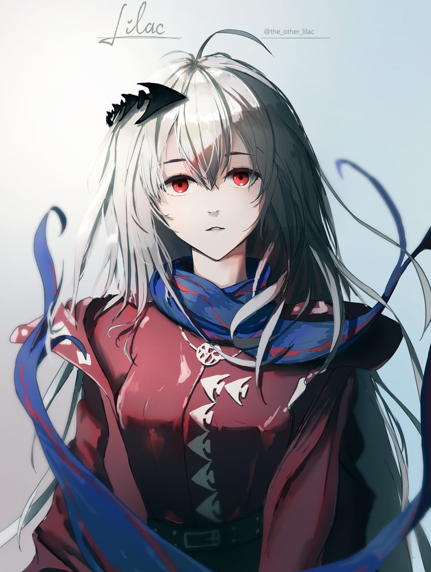skadi and skadi the corrupting heart (arknights) drawn by the_other_lilac