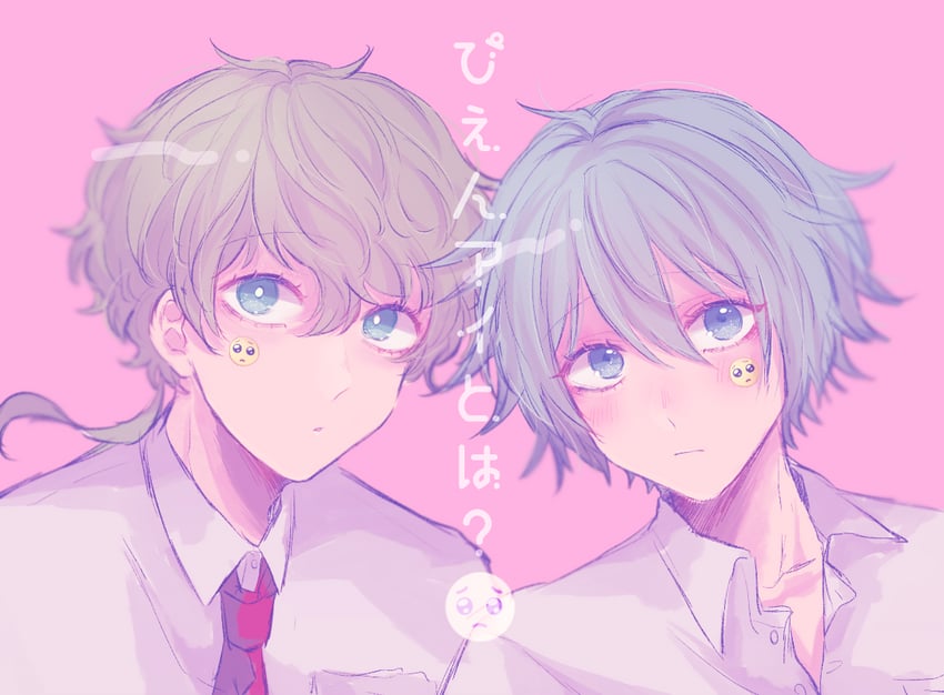hiyori sou and midori (kimi ga shine) drawn by uououoon