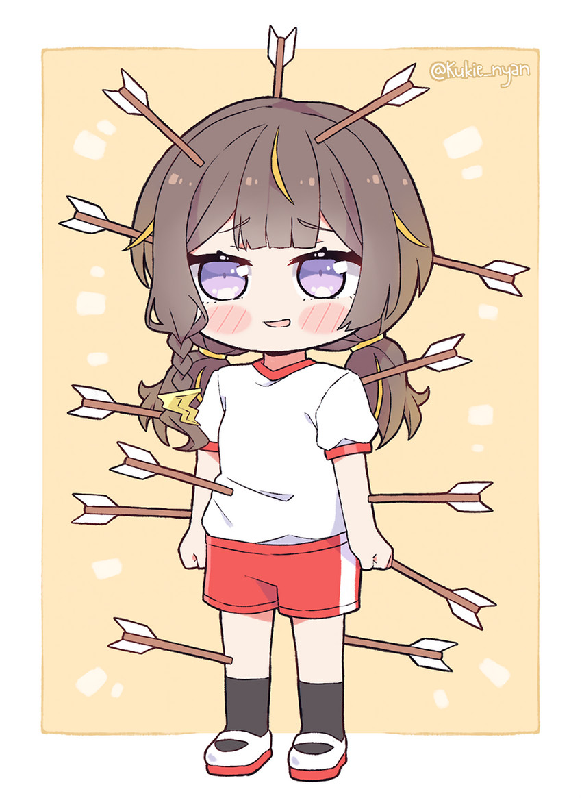 anya melfissa (hololive and 1 more) drawn by kukie-nyan