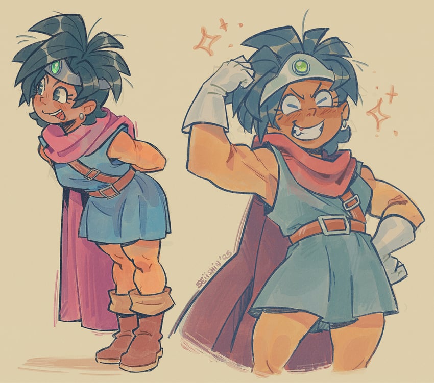 heroine (dragon quest and 1 more) drawn by seiishin