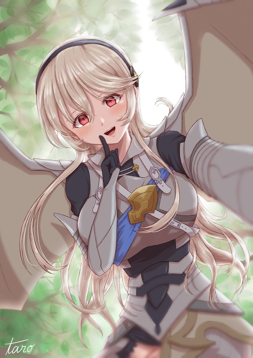 female corrin (fire emblem and 1 more) drawn by taro_(peach_taro51)