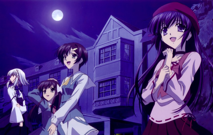 shihou matsuri, morimiya aono, ishizuki mana, and ishizuki koyori (sola) drawn by koga_makoto