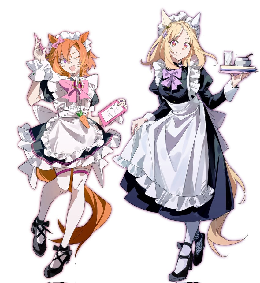 t.m. opera o and narita top road (umamusume) drawn by zizzu