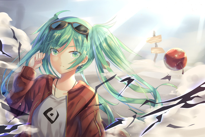 hatsune miku (vocaloid and 1 more) drawn by nagare_yoshimi