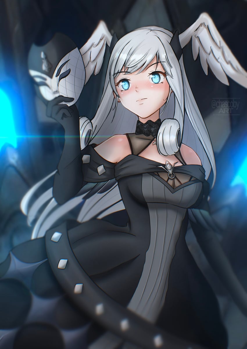 melia antiqua (xenoblade chronicles and 1 more) drawn by chascoby