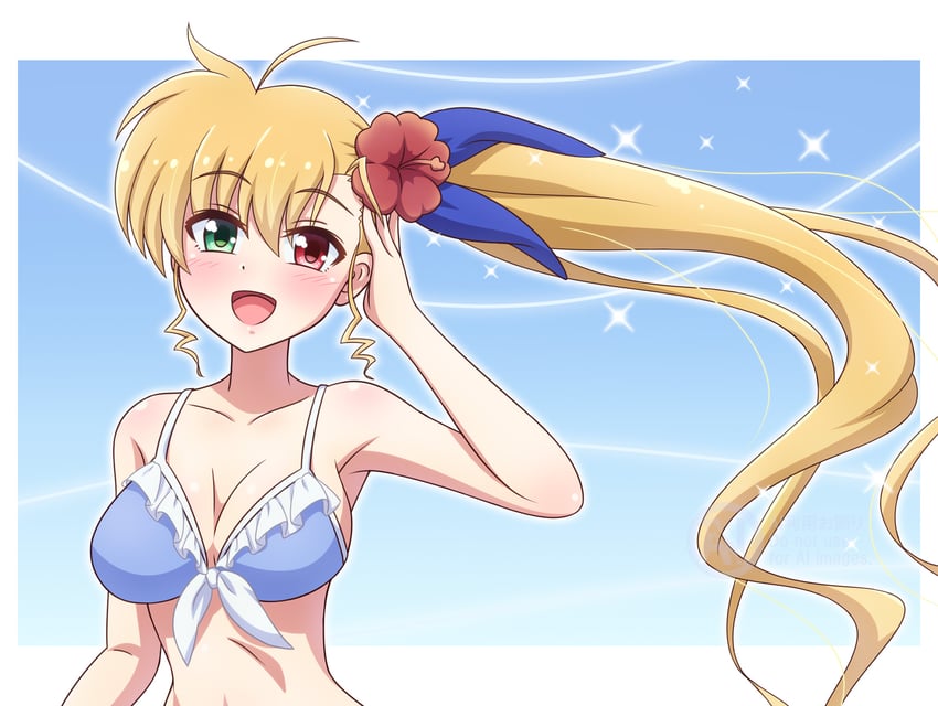 vivio (lyrical nanoha and 1 more) drawn by yosuzu