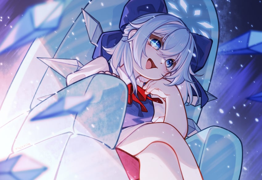 cirno (touhou and 1 more) drawn by tojorin