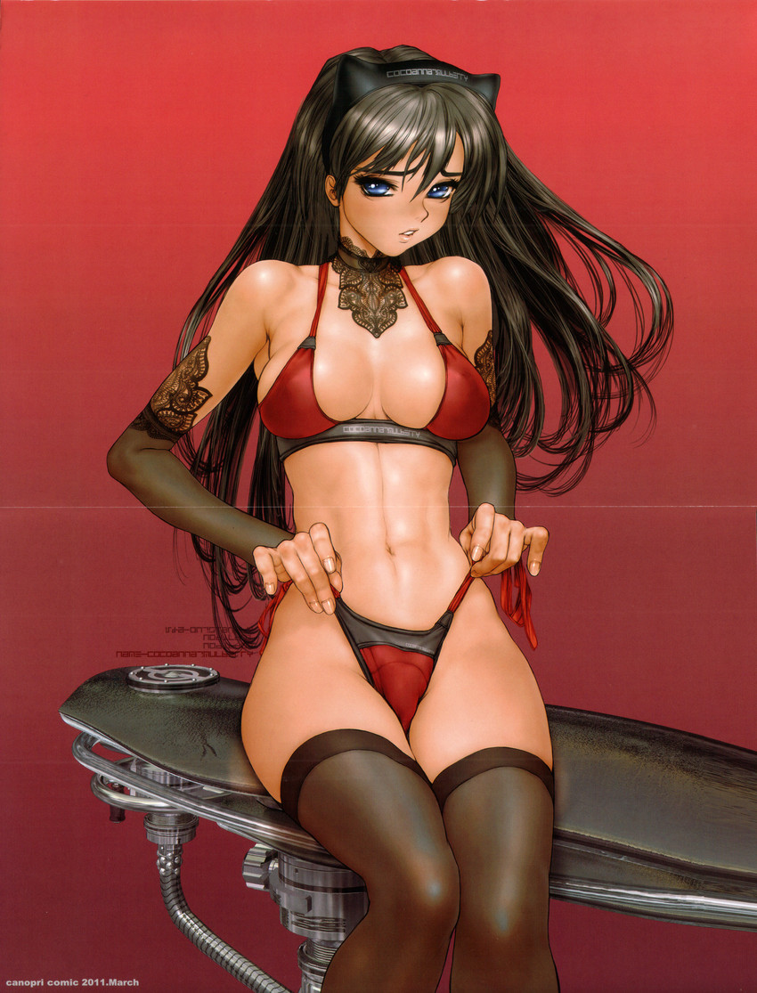 cyril brooklyn and cocoanna mulberry (greaseberries and 1 more) drawn by shirow_masamune