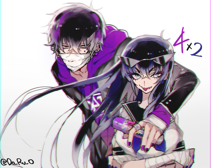 matsuno karamatsu and matsuno ichimatsu (osomatsu and 2 more) drawn by doruo