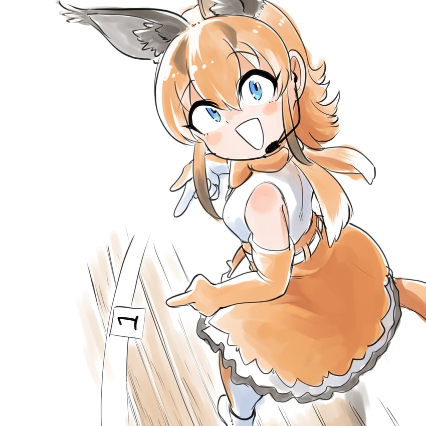 caracal (kemono friends and 1 more) drawn by mcgunngu