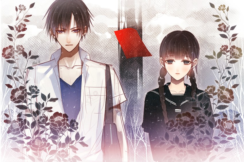 suzuhara izumiko and sagara miyuki (rdg red data girl) drawn by hanamura_mai