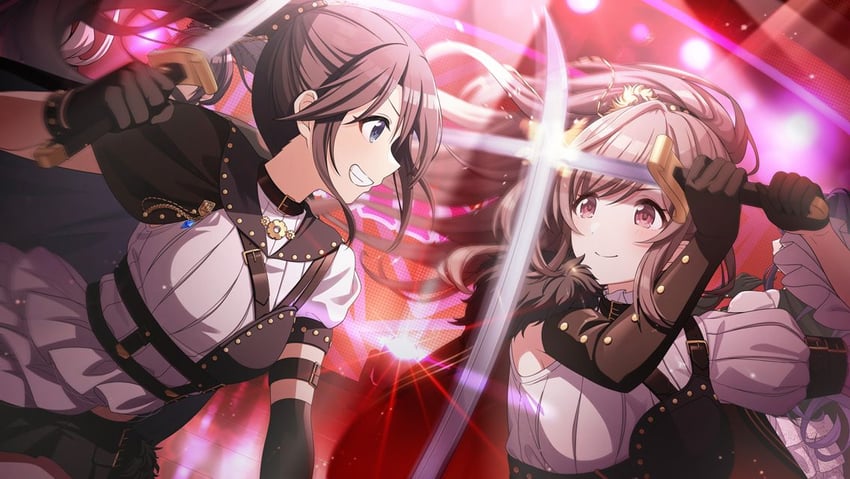 tsukioka kogane and mitsumine yuika (idolmaster and 1 more)