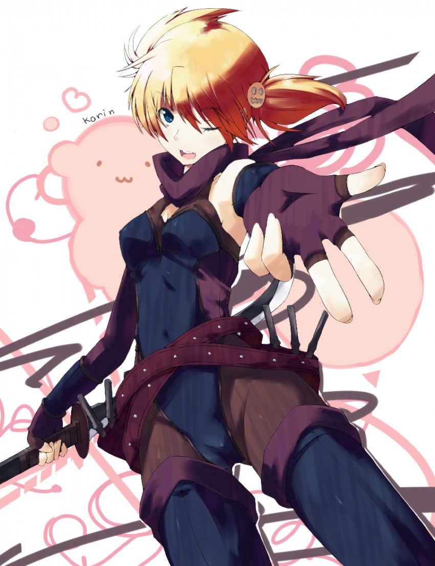 sasamori karin (to heart and 2 more) drawn by arcadia090