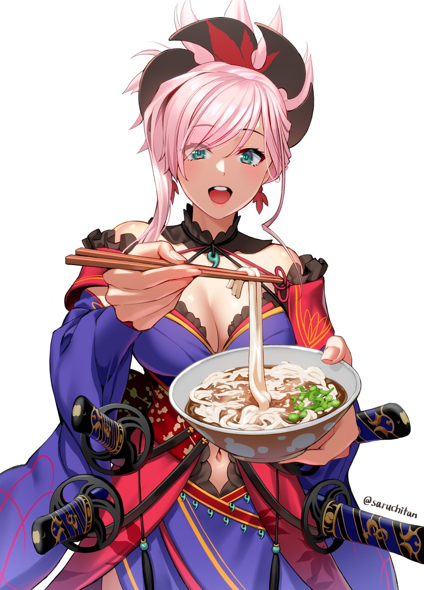 miyamoto musashi (fate and 1 more) drawn by saruchitan