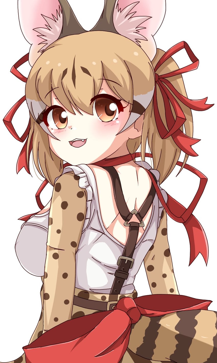 large-spotted genet (kemono friends and 1 more) drawn by hata_(user_ehfr2334)