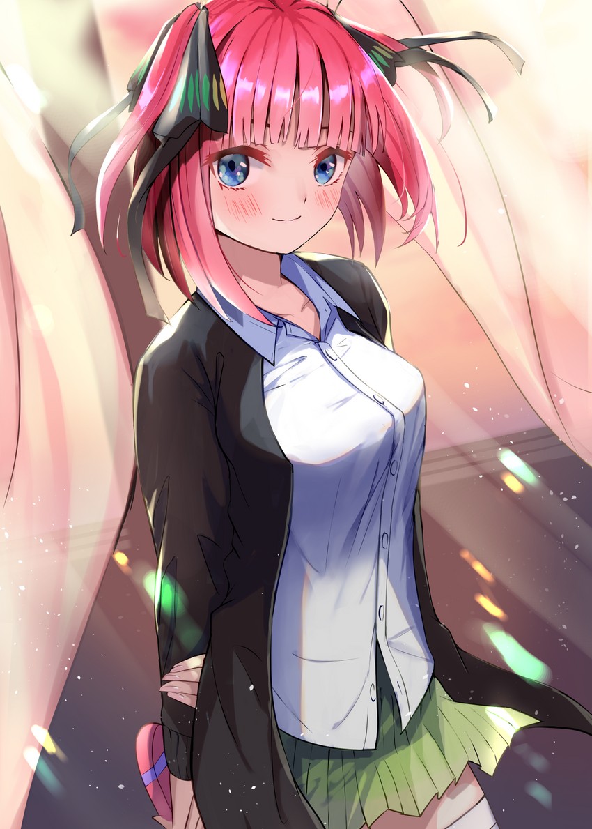 nakano nino (go-toubun no hanayome) drawn by tudon_(donut)
