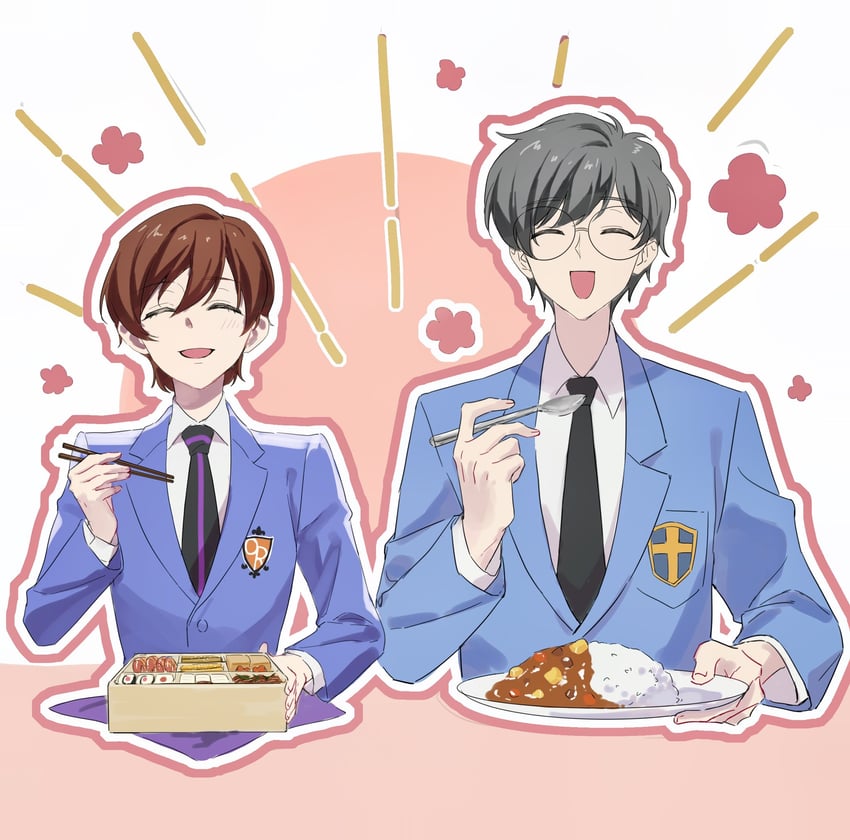 fujioka haruhi and tsukishiro yukito (cardcaptor sakura and 1 more) drawn by ludaoqing