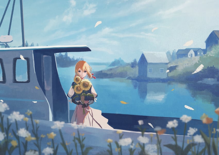 violet evergarden (violet evergarden) drawn by harucoro25
