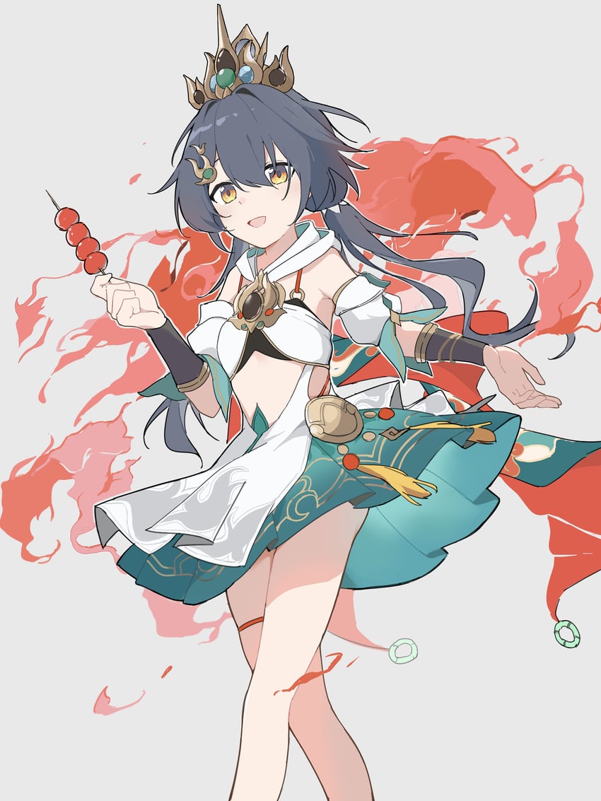 yunli (honkai and 1 more) drawn by ershier_(pixiv_104659149)