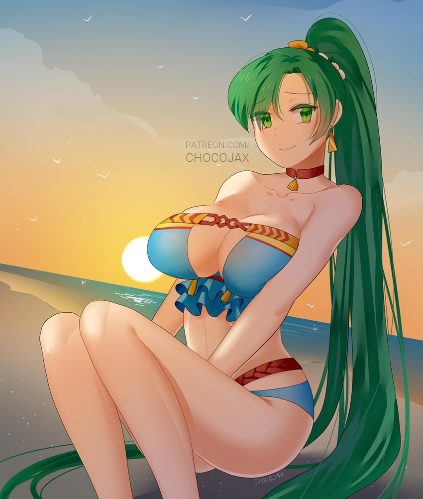 lyn (fire emblem and 2 more) drawn by chocojax